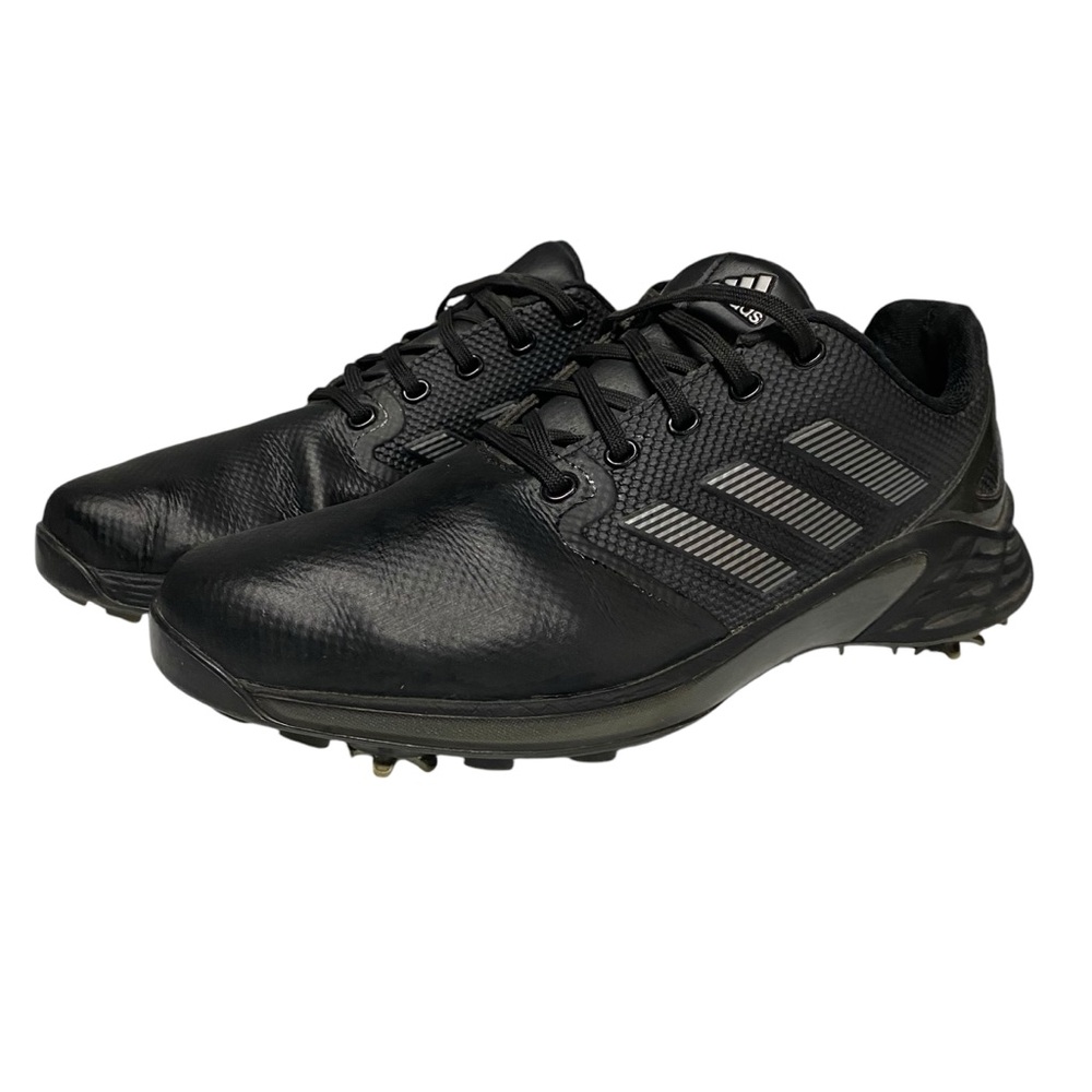 Adidas ZG21 Golf Shoe Mens 7 Black Waterproof Softspike Xander Low Profile